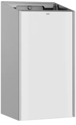 KWC PROFESSIONAL EXOS Abfallbehlter EXOS605W fr die Aufputzmontage Fassungsvermgen zirka 30 Liter