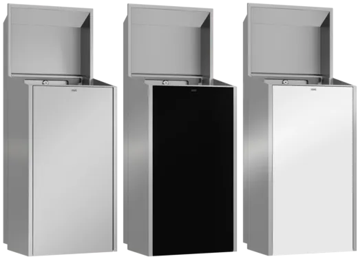 KWC PROFESSIONAL EXOS Abfallbehlter EXOS605EX fr die Unterputzmontage Fassungsvermgen zirka 30 Liter