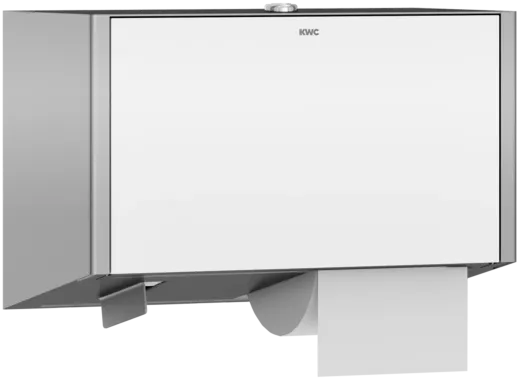 KWC PROFESSIONAL EXOS WC-Doppelrollenhalter EXOS676W mit Spindelsystem fr Aufputzmontage