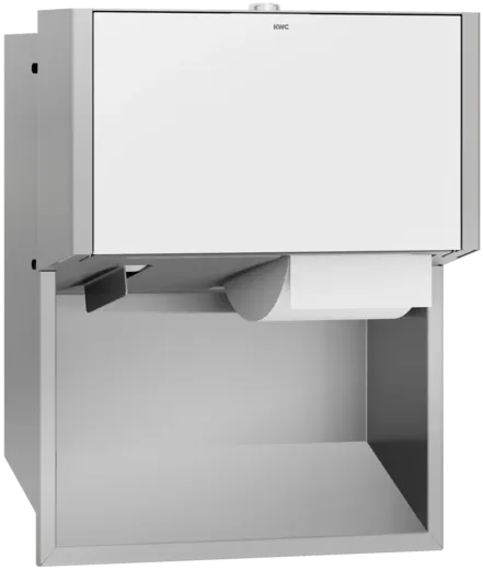 KWC PROFESSIONAL EXOS WC-Doppelrollenhalter EXOS676EW mit Spindelsystem fr die Unterputzmontage