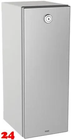 KWC PROFESSIONAL Rodan Seifenspender RODX618 Aufputzmontage manueller Betrieb ohne Nachfllmedien