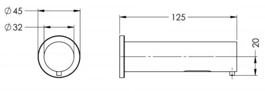 KWC PROFESSIONAL Rodan Elektronischer Seifenspender SD99-009 Hinterwandmontage opto-elektronisch gesteuerte Sensorik (2030039032)