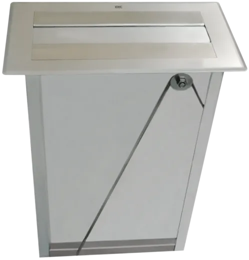 KWC PROFESSIONAL Rodan Papierhandtuchspender RODX600TT fr Einbau von vorn oder oben manueller Betrieb