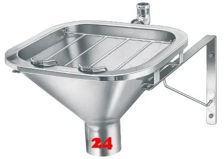 KWC PROFESSIONAL Sirius Fäkalausguss SIRX370 fugenlos eingeschweißtes Becken für medizinischen Bereich KWC PROFESSIONAL Sirius Fäkalausguss SIRX370 fugenlos eingeschweißtes Becken für medizinischen Bereich