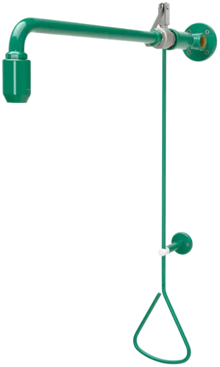 KWC PROFESSIONAL Erste Hilfe Notdusche / Krperdusche FAID0006 mit Wasserfhrung aus der Decke oder von Rechts