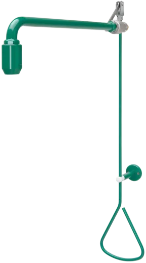 KWC PROFESSIONAL Erste Hilfe Notdusche / Krperdusche FAID0008 zum Anschluss an Rohrstutzen fr Aufputzmontage