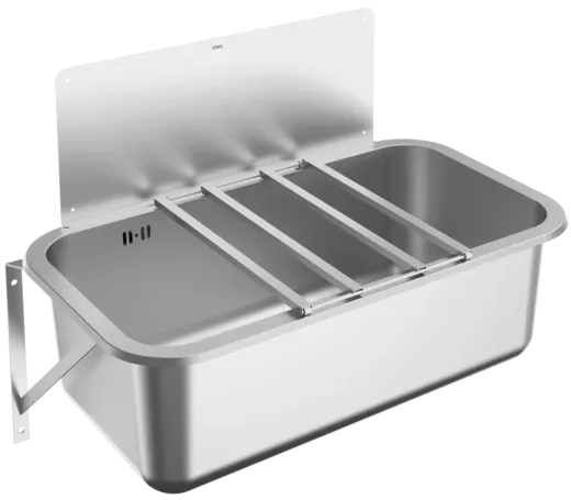 KWC PROFESSIONAL Sirius Mehrzweckbecken SIRX356 fugenlos verschweites Mehrzweckbecken fr Wandmontage