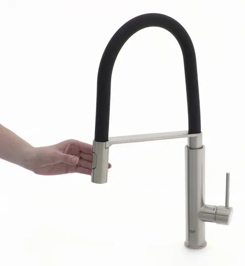 ✅ GROHE Kchenarmatur Concetto Einhebelmischer Chrom mit Pendelbrause und Brausefunktion (31491000)