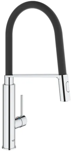 ✅ GROHE Kchenarmatur Concetto Einhebelmischer Chrom mit Pendelbrause und Brausefunktion (31491000)