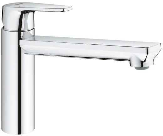 ✅ GROHE Kchenarmatur BauEdge Einhebelmischer Chrom mit Festauslauf (31693000)