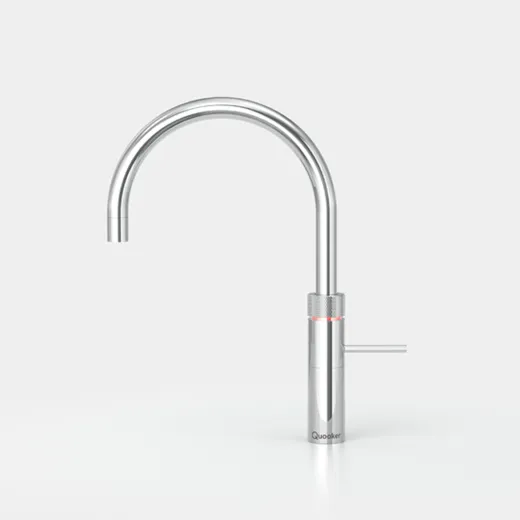 QUOOKER FUSION Round Chrom VAQ PRO3 mit CUBE 2 *Der Wasserhahn, der alles kann! (PRO3FNRCHRCUBE)