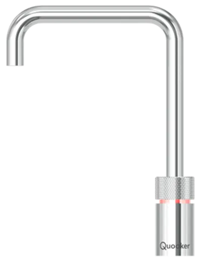 QUOOKER Nordic Square Chrom Single-Tap VAQ PRO3 mit CUBE 2 (PRO3NSSCHRCUBE)