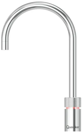 QUOOKER Nordic Round Chrom Single-Tap VAQ PRO3 mit CUBE 2 (PRO3NSRCHRCUBE)