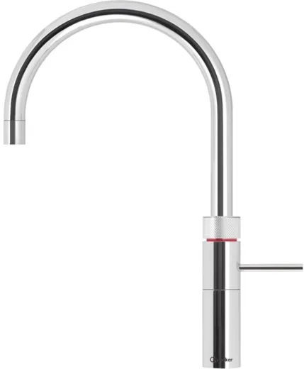 QUOOKER FUSION Round Chrom COMBI B mit CUBE 2 *Der Wasserhahn, der alles kann! (COMBIFNRCHRCUBE)