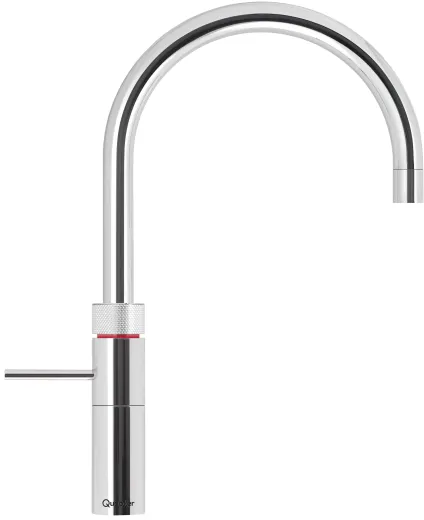 QUOOKER FUSION Round Chrom COMBI B mit CUBE 2 *Der Wasserhahn, der alles kann! (COMBIFNRCHRCUBE)