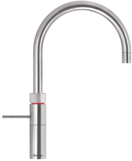✅ QUOOKER FUSION Round Edelstahl COMBI B mit CUBE 2 *Der Wasserhahn, der alles kann! (COMBIFNRSSTCUBE)