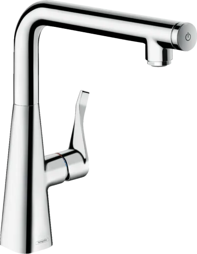 HANSGROHE Kchenarmatur Metris Select M71 Chrom Einhebelmischer 260 mit Festauslauf, 1jet (14847000)