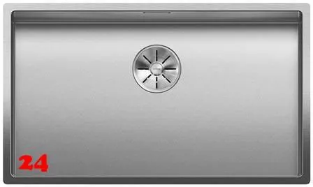 BLANCO Kchensple Claron 700-U Durinox Edelstahlsple / Unterbausple mit Ablaufsystem InFino und Handbettigung