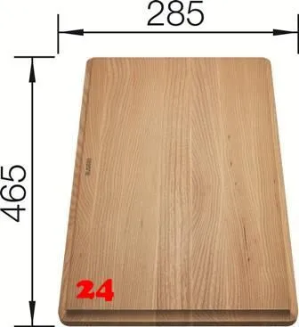 BLANCO Schneidbrett Esche (237118)