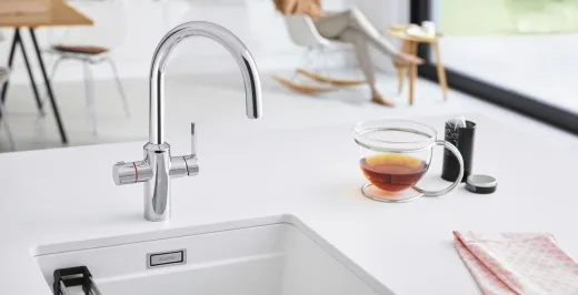 BLANCO Tampera Hot 3-in-1-Armatur 100 Wasser im Handumdrehen - Kaltes, warmes und kochend heies Wasser