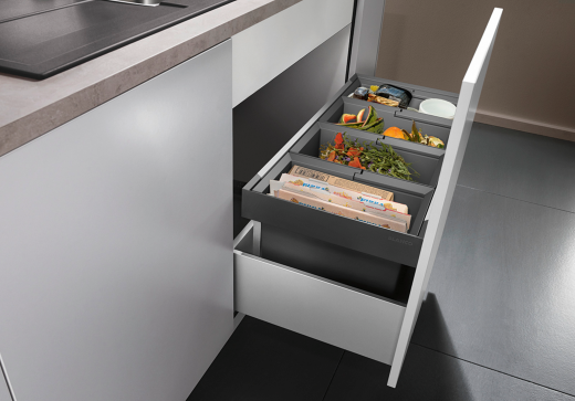 BLANCO 526640 Sistema di scarico, Nero, 46,5 x 21 x 28,5