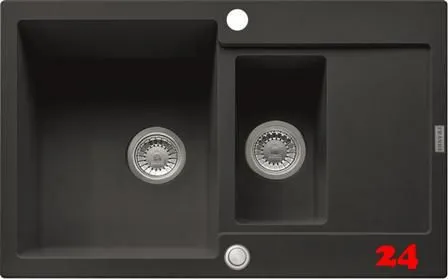 ❎ FRANKE Kchensple Maris MRG 651-78 Fragranit+ Einbausple / Granitsple mit Siebkorb als Druckknopfventil