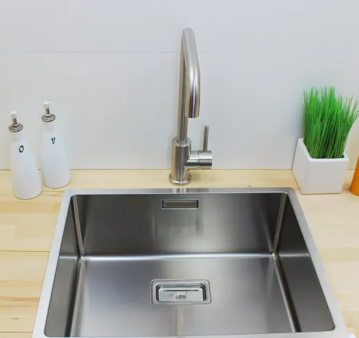 ✅ BERNUS VENIXX BA40 Einbausple 3 in 1 mit Flachrand Siebkorb als Stopfenventil