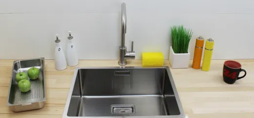 ✅ BERNUS VENIXX BA40 Einbausple 3 in 1 mit Flachrand Siebkorb als Stopfenventil