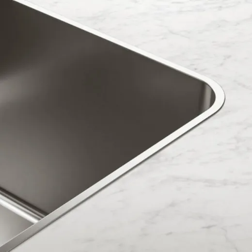 FRANKE Kchensple Mythos MYX 210-50 A Einbausple Slimtop / Flchenbndig mit Siebkorb als Druckknopfventil