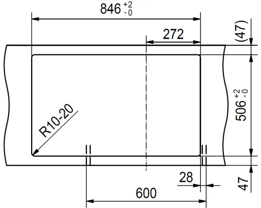 FRANKE Kchensple Mythos MYX 211 A Einbausple Slimtop / Flchenbndig mit Siebkorb als Druckknopfventil