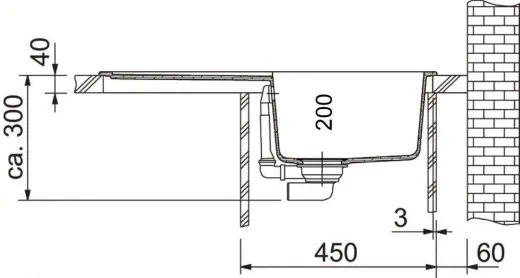 FRANKE Kchensple Maris MRG 611-78 Fragranit+ Einbausple / Granitsple mit Siebkorb als Druckknopfventil