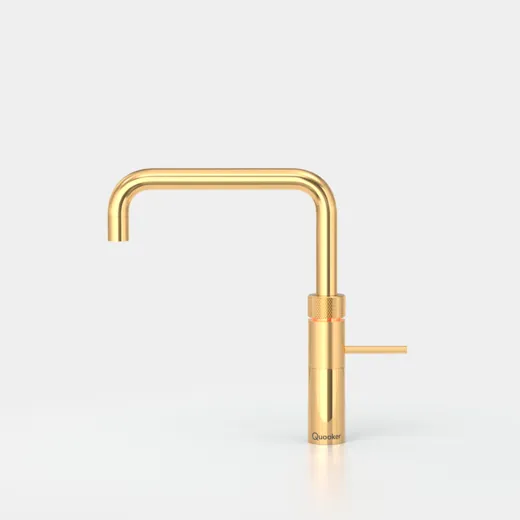 ✅ QUOOKER FUSION Square Gold Edition Combi (+) B mit CUBE 2 *Der Wasserhahn, der alles kann! (COMBI+FNSGLDCUBE)