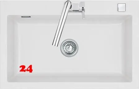 Systemceram KeraDomo MERA 80-PREMIUM Keramiksple / Einbausple in Sonderfarben fr die Kche