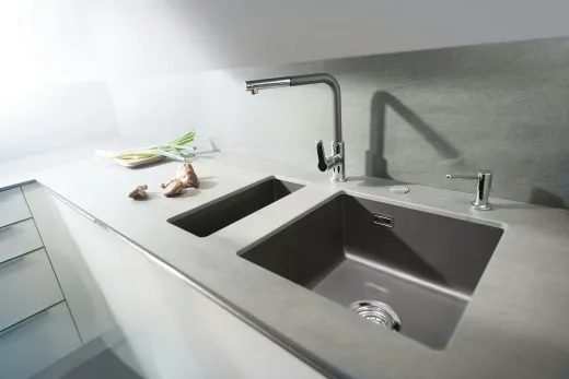 Systemceram KeraDomo MERA 16 U PREMIUM Keramiksple / Unterbausple in Sonderfarben fr die Kche