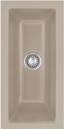 Systemceram KeraDomo MERA 16 U PREMIUM Keramiksple / Unterbausple in Sonderfarben fr die Kche