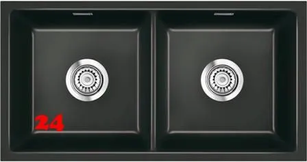 Systemceram KeraDomo MERA TWIN U BASIC Keramik Unterbausple in Standardfarben fr die Kche