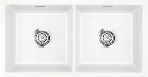 Systemceram KeraDomo MERA TWIN U BASIC Keramik Unterbausple in Standardfarben fr die Kche