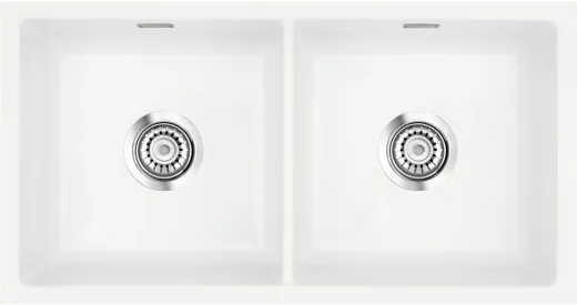 Systemceram KeraDomo MERA TWIN U BASIC Keramik Unterbausple in Standardfarben fr die Kche