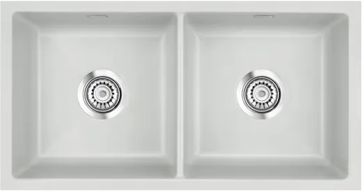 Systemceram KeraDomo MERA TWIN U BASIC Keramik Unterbausple in Standardfarben fr die Kche