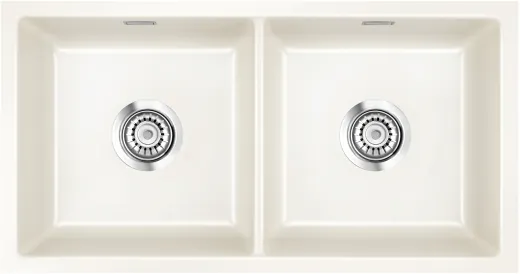 Systemceram KeraDomo MERA TWIN U PREMIUM Keramik Unterbausple in Sonderfarben fr die Kche