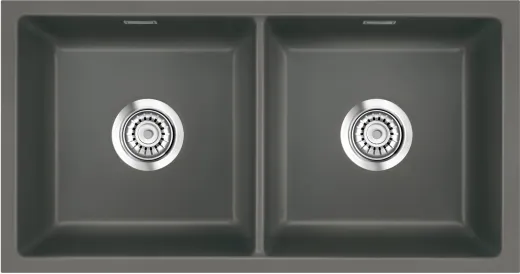 Systemceram KeraDomo MERA TWIN U PREMIUM Keramik Unterbausple in Sonderfarben fr die Kche