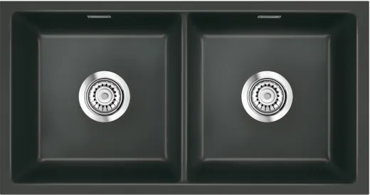 Systemceram KeraDomo MERA TWIN U PREMIUM Keramik Unterbausple in Sonderfarben fr die Kche