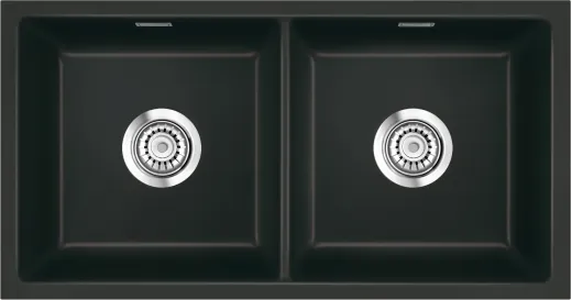 Systemceram KeraDomo MERA TWIN U PREMIUM Keramik Unterbausple in Sonderfarben fr die Kche