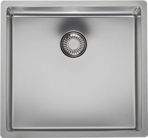 ✅ REGINOX Kchensple New Jersey 40x37 (L) Comfort Einbausple Edelstahl 3 in 1 mit Flachrand Siebkorb als Stopfenventil