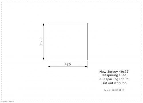 {LAGER} REGINOX Kchensple New Jersey 40x37 (L) Comfort Einbausple Edelstahl 3 in 1 mit Flachrand Siebkorb als Stopfenventil
