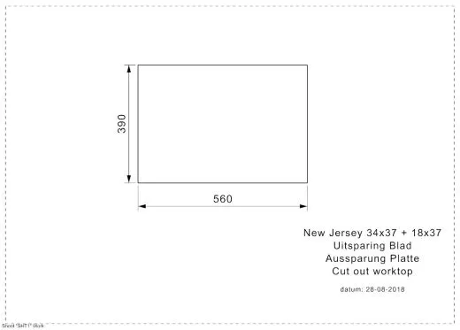 REGINOX Kchensple New Jersey 34x37+18x37 (L) Comfort Becken links Einbausple Edelstahl 3 in 1 mit Siebkorb als Stopfenventil