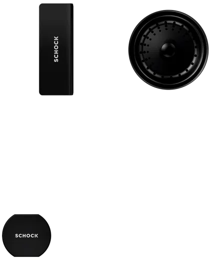 SCHOCK Kchensple Tia D-100L Cristadur Nano-Granitsple / Einbausple mit Drehexcenter