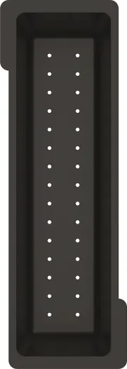 SCHOCK Kchensple Tia D-100L Cristadur Nano-Granitsple / Einbausple mit Drehexcenter