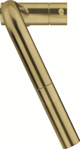 SCHOCK Kchenarmatur Laios White Gold Einhebelmischer Oberflche: Goldfarben mit Zugauslauf 360 schwenkbarer Auslauf mit Schlauchbrause