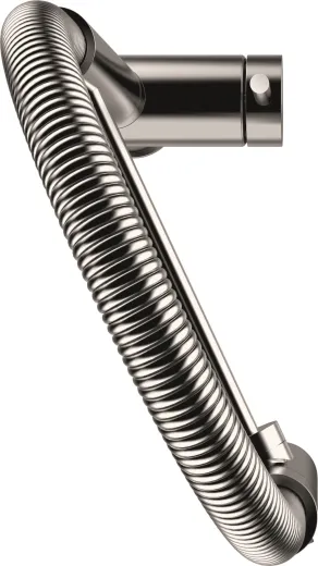 SCHOCK Kchenarmatur Sina EDM Einhebelmischer Edelstahl massiv mit Festauslauf 360 schwenkbarer Auslauf und Pendelbrause